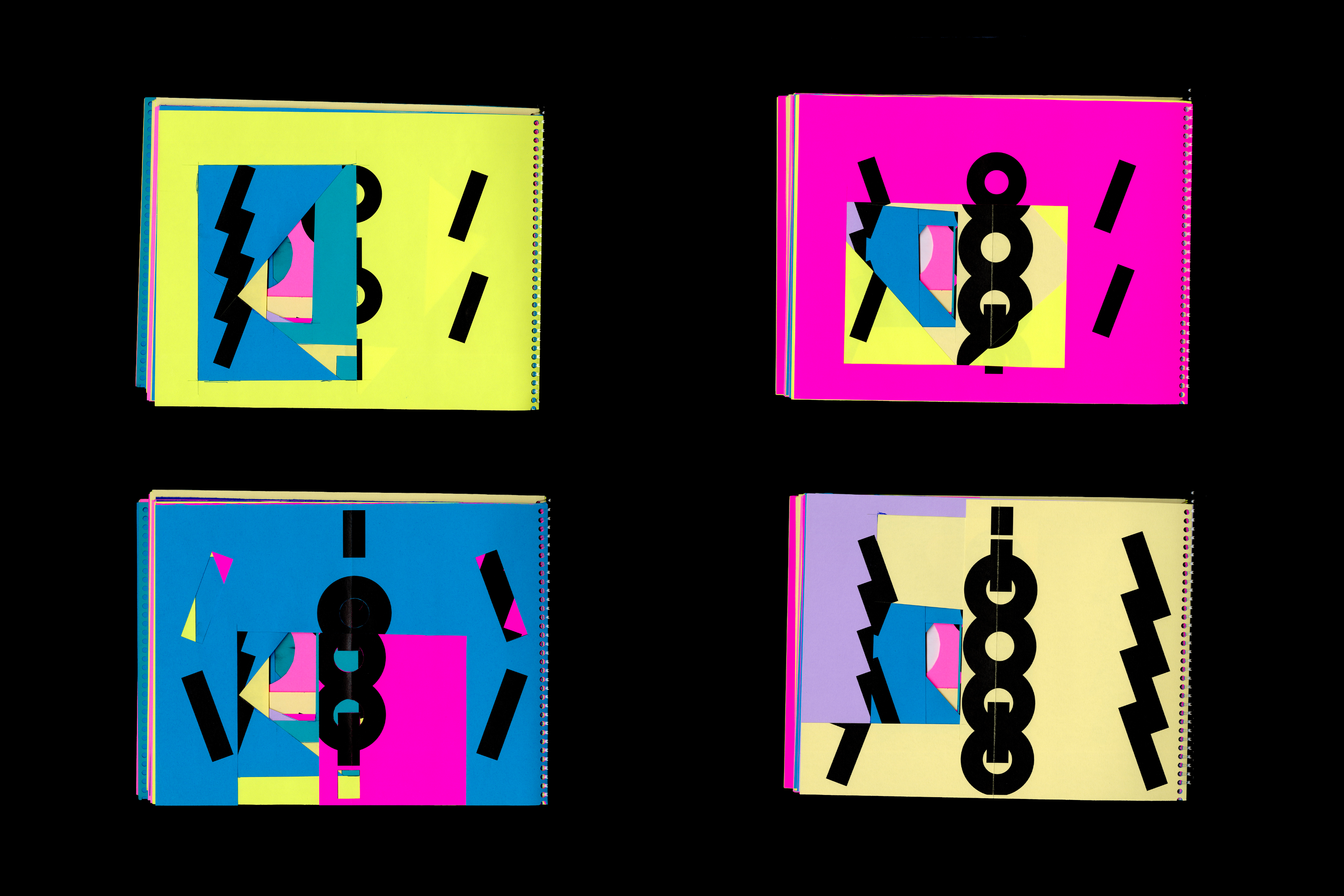 Color study notebooks